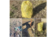 Ieșenii “condamnați” la muncă în folosul comunității au fost puși la treabă: să curețe gunoaiele aruncate de șoferi