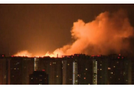 E haos după explozia raportată la Kiev: fragmente dintr-o rachetă rusească s-au împrăștiat în zone rezidențiale