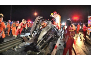Accident grav urmat de incendiu: 11 oameni au murit, în Thailanda.