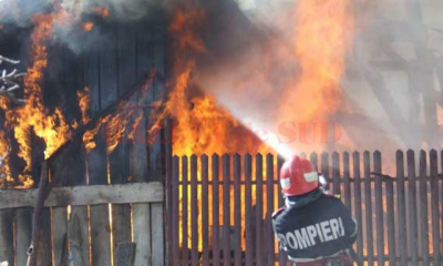 Incendiu grav la Neamț