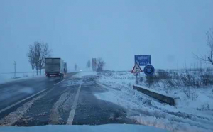 Moldova, sub avertizare Cod galben de ninsori. Vezi cum se circulă pe drumurile naționale