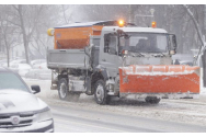 Zăpada nu a creat probleme la Iași. Utilajele au acționat toată noaptea pe drumurile județene