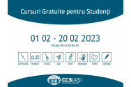Cursuri gratuite pentru studenți la Casa de Cultură a Studenților Iași