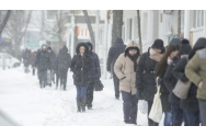 Un ciclon polar vine peste România, temperaturile vor scădea până la minus 20 de grade. Va ninge în toată țara și va fi vânt puternic