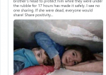 O fetiță de 7 ani și-a protejat cu propriul trup fratele mai mic, timp de 17 ore
