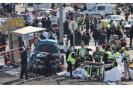 'Atac terorist' în Ierusalim. O mașină a intrat în mulțimea dintr-o stație de autobuz