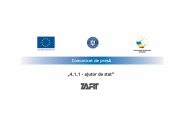 ZAFIT SRL – derulează începând cu data de 04.02.2023  proiectul „4.1.1 - ajutor de stat” 