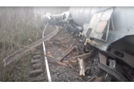 Accident feroviar la Brașov - un tren a deraiat