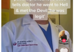 Un pacient întors din morți susține că l-a văzut pe Diavol. Medicul chirurg îi spune povestea