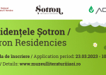 Rezidențele Șotron, ediția a II-a: 3 burse de creație pentru autori din România și Ucraina