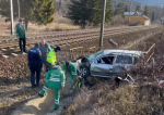 Accident feroviar în Prahova