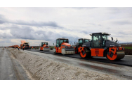 Au fost turnați primii kilometri de asfalt de pe autostrada A7 Moldova