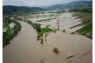 Cod galben de inundații în patru județe din Moldova