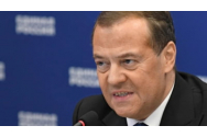 Medvedev, ironizat la Kiev după ce a cerut asasinarea lui Zelenski: ”Ar trebui să bea mai puțină vodcă”