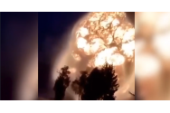 Explozie puternică pe frontul din Ucraina, la un depozit: erau arme nucleare înăuntru. Reacţii din Europa privind posibilul nor radioactiv
