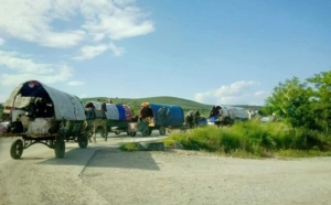 Peste 100 de persoane acuzate că practicau cerșetoria în Alba Iulia, evacuate de poliție din oraș