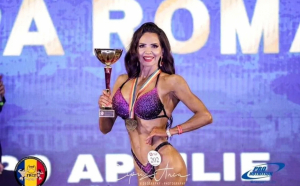 Noua campioană națională la fitness este medic în Neamț. Cum arată Virginia Laic la 47 de ani 