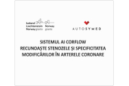 Sistemul AI Corflow recunoaște stenozele și specificitatea modificărilor în arterele coronare