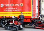 Pompierii ieșeni, sprijiniți de roboți