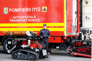 Pompierii ieșeni, sprijiniți de roboți