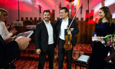   Alexandru Tomescu aduce din nou vioara Stradivarius la Bacău