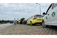  Taximetriștii din Botoșani au ieșit în stradă