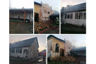  Sinagoga din Rădăuți a luat foc