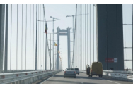 La scurt timp după deschiderea podului de la Brăila a avut loc primul accident rutier