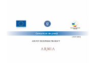 SC ARNIA TOURISM SRL anunta derularea proiectului ”Consolidarea pozitiei pe piata a societatii ARNIA TOURISM SRL si refacerea capacitatii de rezilienta”