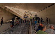 Dezastru în Grecia. Un pod s-a prăbușit în Patras