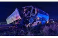 Plan roşu de intervenţie activat în judeţul Brăila - Autocar cu peste 70 de pasageri implicat într-un accident între localităţile Însurăţei şi Bărăganu