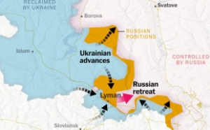 Trupele ucrainene, în alertă: Rușii ar pregăti un asalt masiv pe direcția Lyman