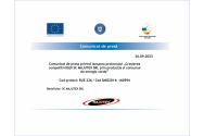 SC MAJUTEX SRL: Comunicat de presa privind lansarea proiectului „Creșterea competitivității SC MAJUTEX SRL prin producția si consumul de energie verde”