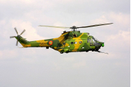Iașul, survolat de aeronave IAR-99 Șoim și IAR-330 SOCAT 
