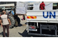 Fără milă, fără lege! Camioanele ONU cu ajutoare pentru Fâșia Gaza au fost prădate