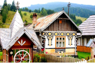  Culorile Bucovinei. Casele pictate din Ciocănești