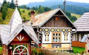  Culorile Bucovinei. Casele pictate din Ciocănești