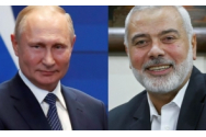 Întâlnire de gradul 0 la Kremlin: Delegația Hamas s-a pus la masă cu Vladimir Putin. Și Iranul este prezent