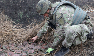 Peste 260 de civili au murit în Ucraina din cauza minelor terestre. Autoritățile estimează că o treime din țară este minată