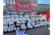 Miting la București în sprijinul copiilor răpiți de Hamas