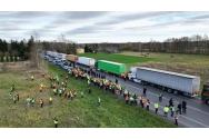 Transportatorii polonezi au blocat granița cu Ucraina