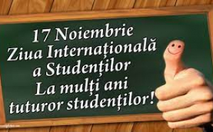 17 noiembrie, Ziua Mondială a Studenților