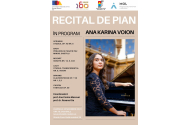 O pianistă din Iași a cântat deja la marile academii de muzică ale Europei