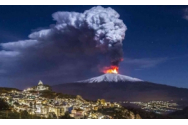 Vulcanul Etna a erupt spectaculos