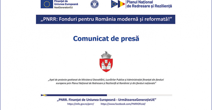 PNRR: Municipiul Iași implementează proiectul Achiziție de mĳloace de transport  public – TRAMVAIE 22 m la nivelul Municipiului Iași, finanțat prin Planul  Național de Redresare și Reziliență, Componenta 10 - Fondul Local, Investiția I.1 