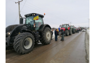  Fermierii au blocat ieșirea din Iași