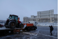 Fermierii și transportatorii lipsesc și în a doua zi de manifestație, în București. Hopincă: Nu s-a mai prezentat niciun utilaj, deși erau notificate trei