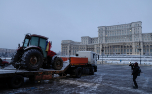 Fermierii și transportatorii lipsesc și în a doua zi de manifestație, în București. Hopincă: Nu s-a mai prezentat niciun utilaj, deși erau notificate trei