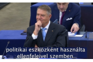 Episod umilitor pentru România: Klaus Iohannis a fost certat la Strasbourg de un eurodeputat UDMR, în plenul PE