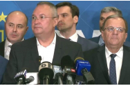 Partidul unic împotriva poporului român. Ciucă le-a promis liberalilor guvernarea împreună cu PSD și în 2025